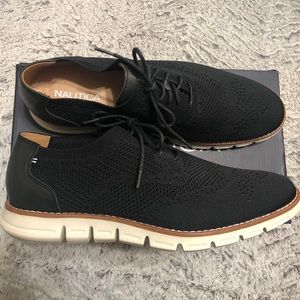 nautica wingdeck navy knit